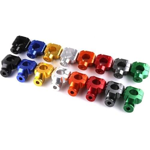 Universal 28MM 1 1/8" Handlebar Handle Bar Clamps Riser Holder For Kawasaki Z800 Motorcycle Accessories CNC Aluminum Alloy