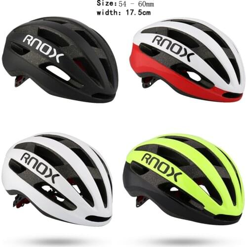 New Rnox Aero Bicycle Safety Ultralight Road Bike Helmet Red Casco Ciclismo MTB Cycling City Helmet Outdoor Mountain Sports Cap
