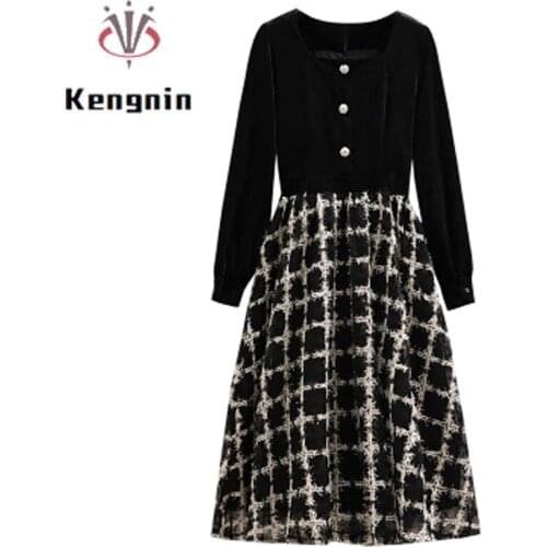 Summer Dress Women 2021 European Style Office Lady Work Vestidos Oversized Print Female Vintage Sleeveless Dress Robe KE1188