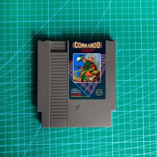 Commando - 72 pins 8bit game cartridge