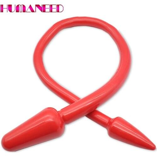 86cm Double Head Penetration Dildo Soft Material Anal Plug Sex Toys for Women Plus Long Butt Plug Adult Game Male Masturbation