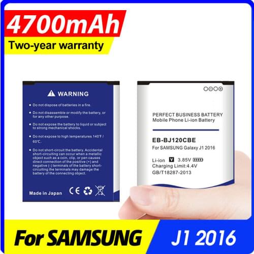 3700mAh EB-BJ120CBE Battery for Samsung Galaxy J1 2016 Edition J1 Version J120F Express 3 J120A J120T J120 SM-J120F