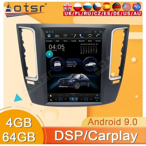 Android Multimedia Car Auto Audio Vedio Radio Stereo Player For Maserati Levante 2012 2013 2014 - 2020 GPS Navigation Head Unit