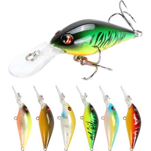 1pc Minnow Fishing Lure Hard Bait isca artificia 8cm 8.8g Wobbler Crankbait Topwater Plastic Bass Trolling Bait Fishing Tackle