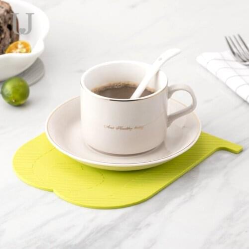 Insulation pads Table Mat Western Place Mat Anti-scalding pad Silicone insulation waterproof placemat Household bowl Coaster