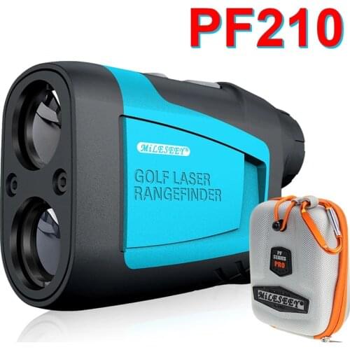 Mileseey PF210 600M Golf Laser Rangefinder Mini Golf Slope Adjusted Mode Sport Laser Distance Meter Rangefinder for Hunting