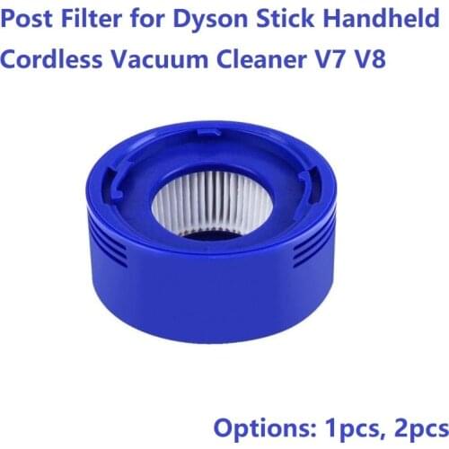 Reusable Post Hepa Filter for Dyson Handheld Vacuum Cleaner V7 V8 Spare Parts Replacement Accessories