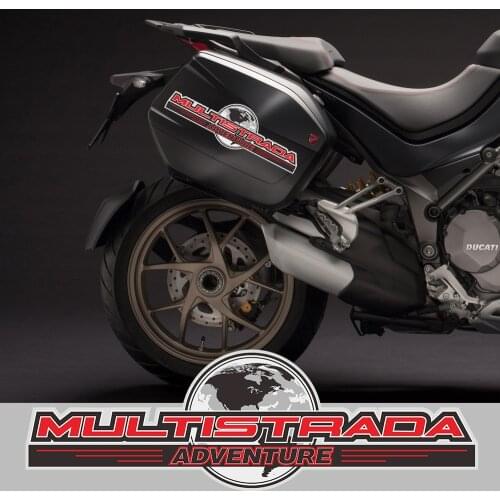 950 1260 Motorcycle Stickers Decal For Ducati MULTISTRADA ENDURO Side Panniers Luggage Aluminium Box Case 2017 2018 2019 2020