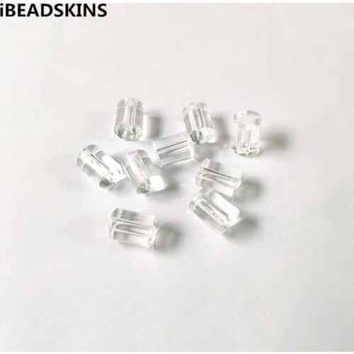 New arrival! 10x7mm 1100pcs Clear acrylic cylinder shape beads for Necklace,Earrings parts,hand Made Jewelry DIY