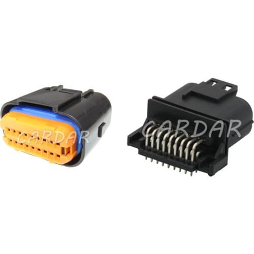 1 Set 18 Pin MX23A18SF1 MX23A18XF1 Automotive Waterproof Copnnector ECU Socket For Honda