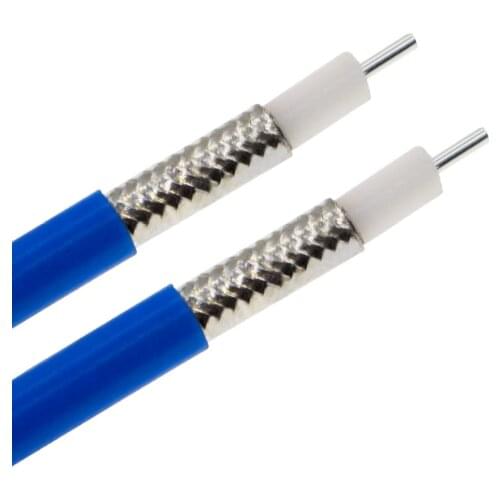 RG401 Blue cable Wires Semi Flexible RF coaxial cable 1m 2m 3m 5m