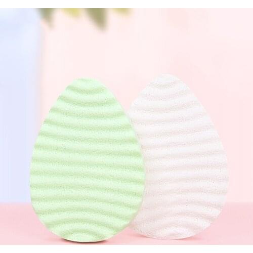 1PCS 2 natural colors Konjac Sponge cosmetic puff sponge Face cleaning wash care powder makeup tools face cleanser tool