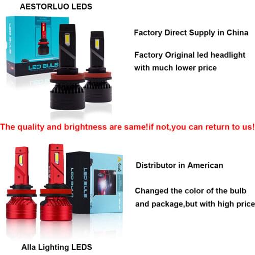 2pcs Error Free F3 Led Headlight 90W H7 Canbus 20000LM Led Bulb Turbo Lamp H1 H4 H8 H11 9005 9006 Hb3 9004 9007 H13 9012 For Car