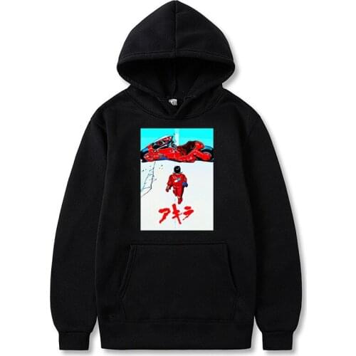 Anime Hoodie Akira Men Women Hoodies Hoody Dropship Sweatshirt Fleece Warm Good Quality Streetwear Harajuku Custom Clothes