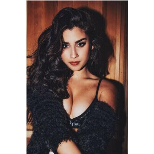 W018 Lauren Jauregui Fifth Harmony Music Singer Star Silk Fabric Wall Poster Art Decor Sticker Bright