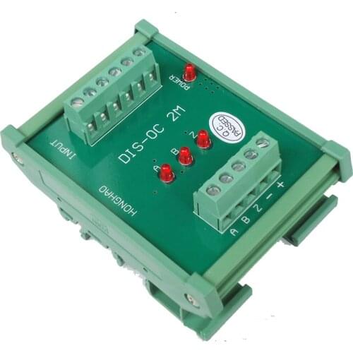 3 Channels Converter Differential TTL into Collector HTL Signals Teminal Blocks Plate