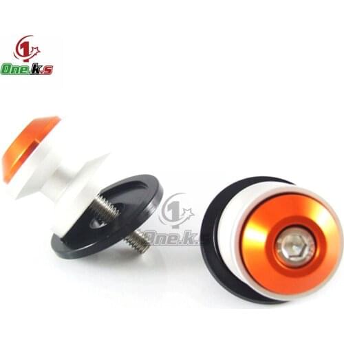 6MM Motorcycle accessories CNC Swingarm Spools slider stand screws For YAMAHA R25 R3 R6 R1 MT03 MT07 MT09 MT10 FZ1 FZ8 TDM900
