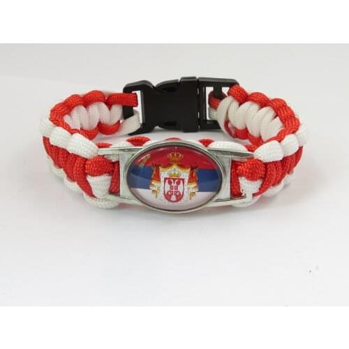 Infinity love Serbia bracelet Serbia country bracelet fashion Serbia man and woman handmade rope bracelet