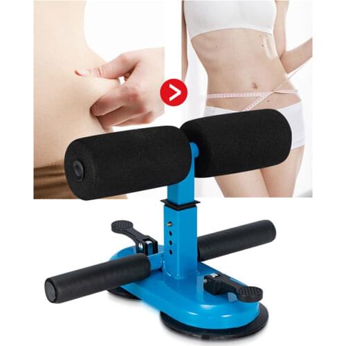 Sit Up Abdominal Fitness Bar Double Suction Cup Fitness Sit up Assistant Bar Body Building Lose Weight Belly Home Gym Equipment