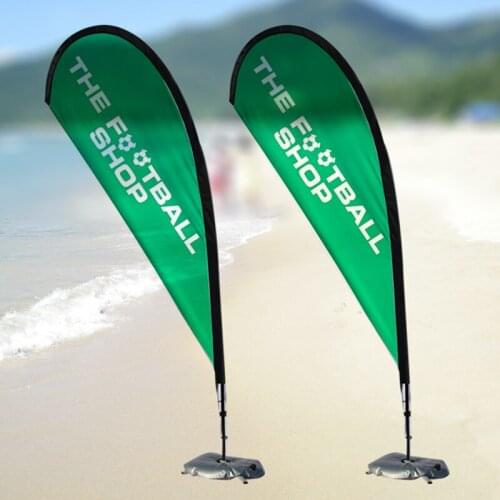 Flag Wholesale Polyester Fabric Custom Flag Printing Teardrop Banner Flying Flag Custom Flag