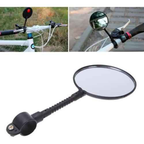 Flexible Quality Bike Rearview Mirror Universal Convex MTB Bicycle Rear View Mirror Bike Handlebar Mirror Bike Accessories