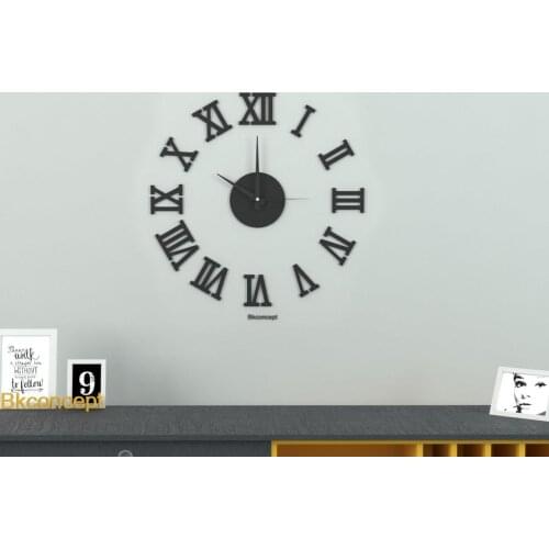 Cora Wall Clock Black Decoration Living Room Wall Decor Home Living Room Decoration