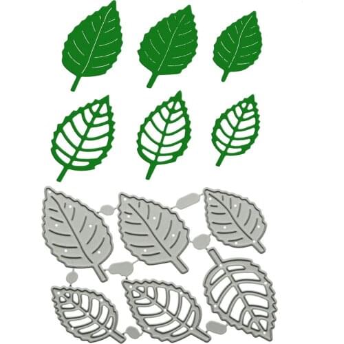 Common Leaf Shape Cutting Dies For Scrapbooking Decorating Handmade Card Album Craft Paper Cutter Mold