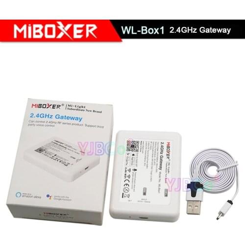 Miboxer WL-Box1 2.4GHz Gateway Wifi controller DC5V compatible with IOS/Andriod system Wireless APP Control for led strip light