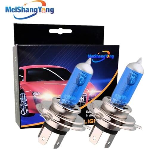 Super Bright Halogen Bulbs H1 H3 H4 H7 H11 9004 9007 9005 HB3 9006 HB4 55W 12V 5000K Car Headlight Fog Lights Driving Lamp White