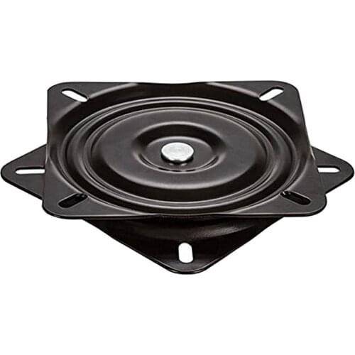 Boat Seat Swivel 0 Degree Tilt 360 Ball-Bearing Black Powder Coated HIGH-Q