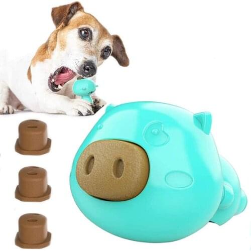 Pet Dog Chew Toy Puppy Lick Molar Toys with Suction Cup Dogs Molar Bite Slow Feeding Teeth Cleaning Pet Products