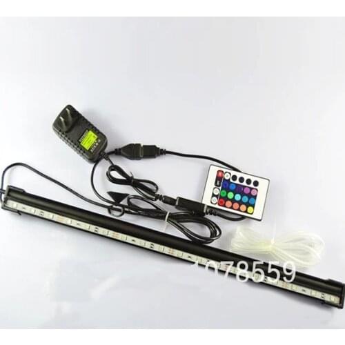 10Pcs NEW SMD 45CM 5.2W Aquarium Fish Tank BEAMING Underwater Submersible Air Bubble Safe LED Lights Free Shpping