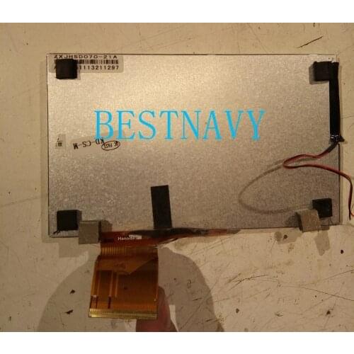 Free shipping Original 7 inch LCD screen ZXJHSD070 for Car DVD navigation display