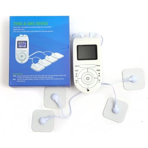 Electronic Pulse Massager Frequency Physiotherapy Device Tens EMS Massager Machine Nerve Muscle Stimulator Massager Electric