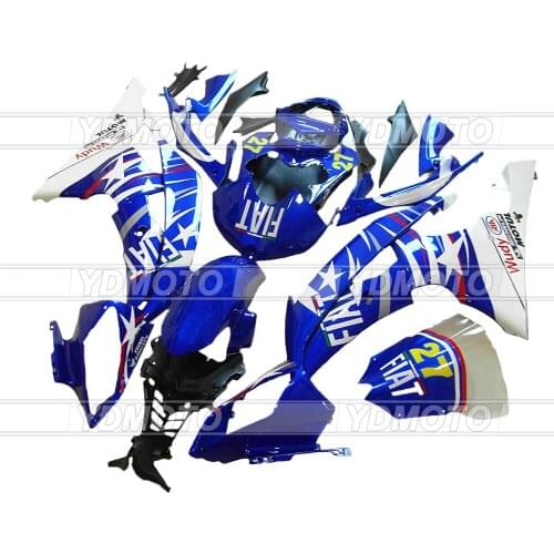 Injection Mold ABS Fairings For Yamaha YZF R6 2008 2009 10 2011 12 13 15 16 Bodywork Fairing Kit YFZ-R6 08 09 10 11-16 BLUE STAR