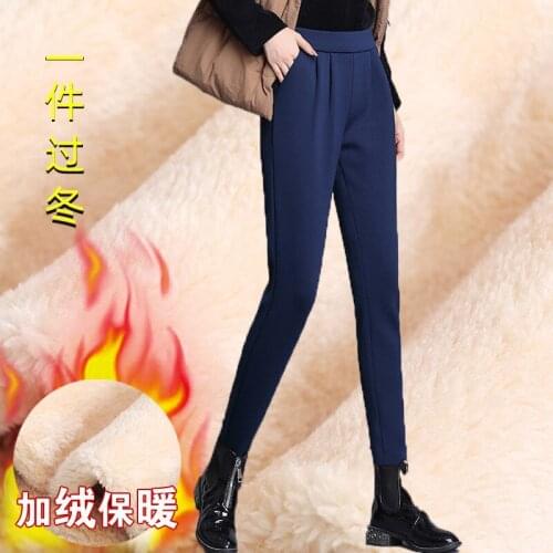 Женские бархатные брюки Makuluya China At AliExpress