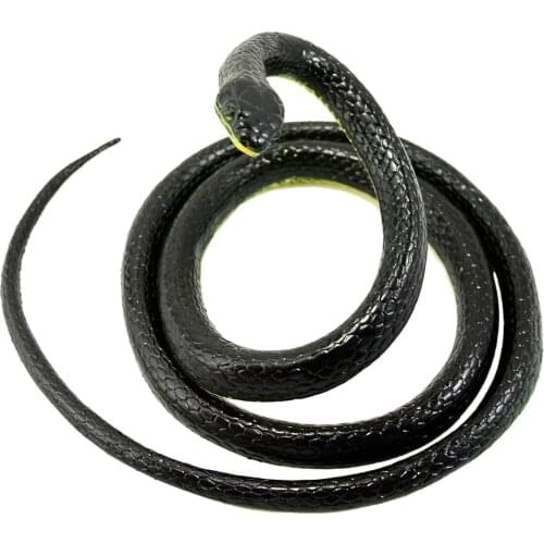 Soft Rubber Toy 130cm Snake Safari Garden Props Joke Novelty and Playing Jokes Prank Gag Gift Halloween Toys SALE Y4I6