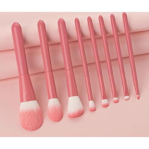 Makeup Brushes Set Eye Shadow Foundation Powder Eyeliner Eyelash Lip Make Up Brush Cosmetic Beauty Makeup Brush Tool Kit Hot 8pc