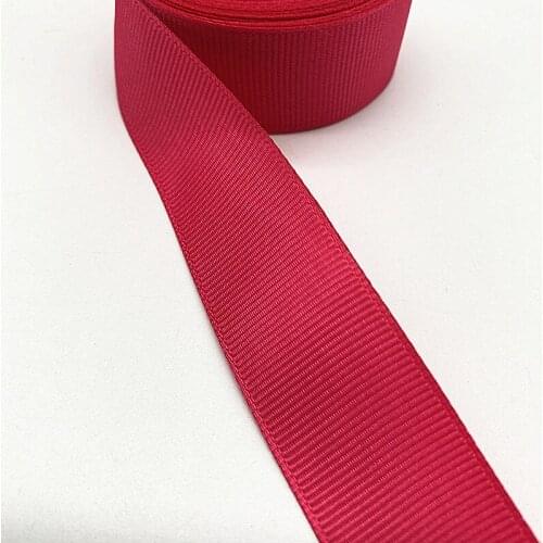 New 5yards 6-38mm Grosgrain Satin Ribbons for Wedding Christmas Party Decorations DIY Bow Craft Ribbons Supplies# 20