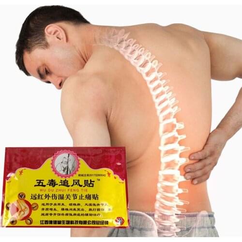Wholesale 8Pcs/Bag Far IR pain relief patch orthopedic Analgesic Plaster medical treat Lumbar joint back pain Patches