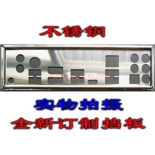 Original IO I/O Shield BackPlate Blende Bracket For ASRock Z390 Phantom Gaming-ITX/ac