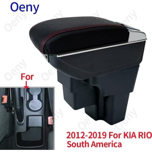 For KIA RIO Armrest For KIA STONIC Armrest box Europe South America Retrofit parts Car Center Storage car accessories 2015-202