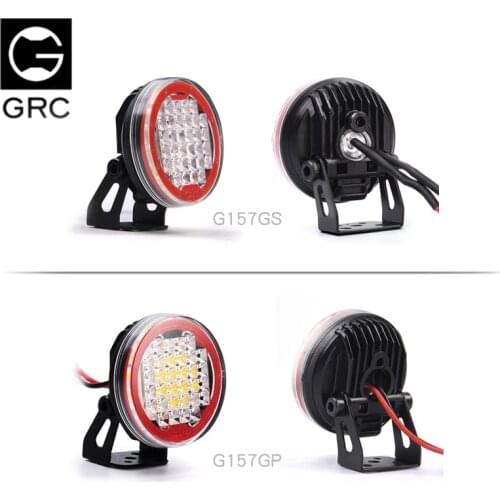 RC Car LED Light Headlights Spotlight for 1/10 RC Crawler Axial SCX10 AXI03007 90046 Traxxas TRX4 TRX6 Redcat Gen8