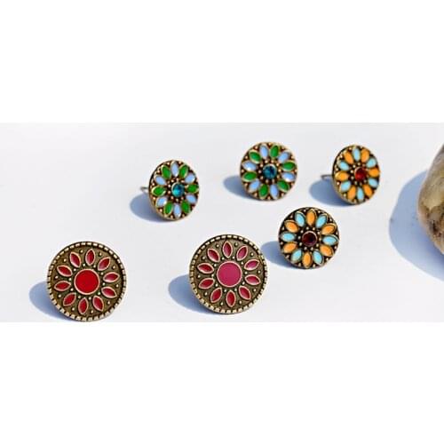 Серьги-гвоздики TopHanqi China At AliExpress