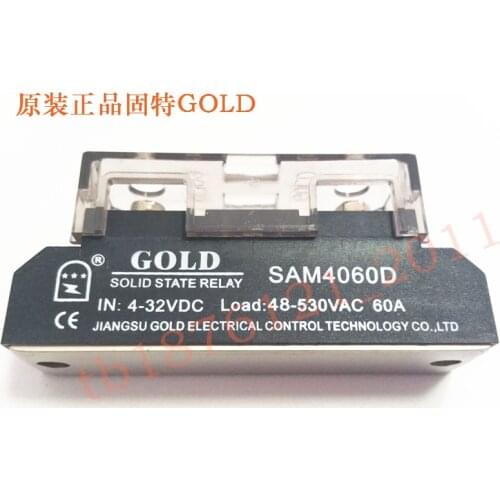 Solid State Relay SAM4060D DC Control AC 60A 4-32V