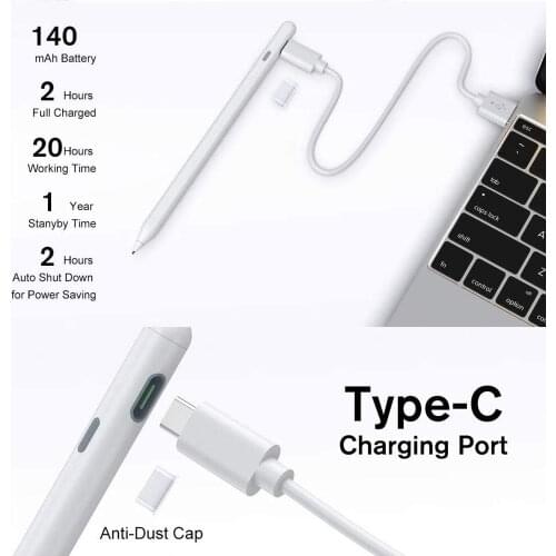 Universal Stylus Pen Touch Screen Stylus For IPad Pro/ Air/Mini For IPhone 11 Pro/ Max/ XS/XR/ X/ 8/android Tablet Pen