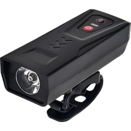 Bike Light Rainproof USB Rechargeable LED MTB Front Lamp Headlight Bicycle Accessories ABS Ultralight Flashlight Bicycle Light