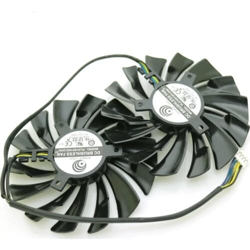 PLD10010S12HH 95mm 4Pin VGA Fan For MSI GTX1070 GTX1060 Graphics Card Fan