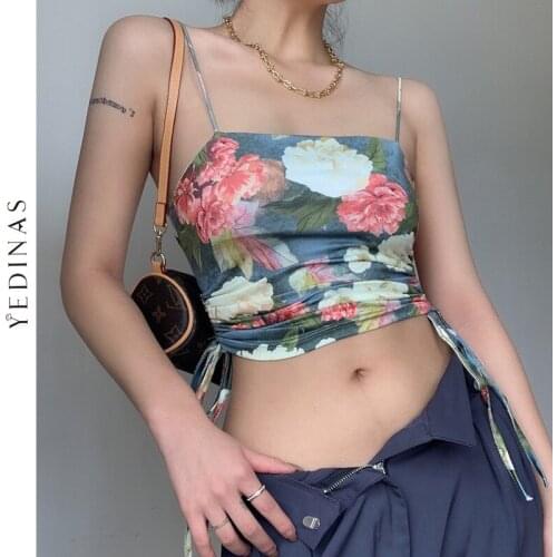 Женские укороченные топы Yedinas China At AliExpress