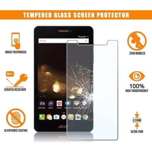 Tablet Tempered Glass for Acer Iconia Talk S A1-734 Full Screen Coverage Anti-Scratch Explosion-Proof Screen Guard Film 9H